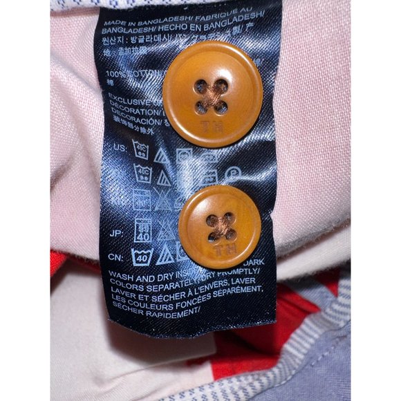 Tommy Hilfiger Custom Fit Coupe Sur Measure Res Shorts  Size 38 - Picture 9 of 11